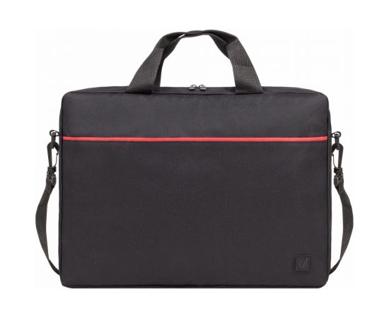 Сумка-портфель с отделением для ноутбука 15.6"" BRAUBERG Practical, черная, 29x40x7 см 270829 – изображение 3