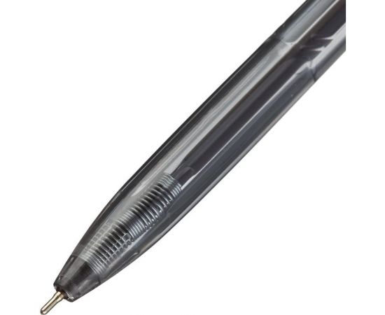 Автоматическая шариковая ручка Deli X-tream черная, толщина линии 0.7 мм 13623 1407870 – изображение 3