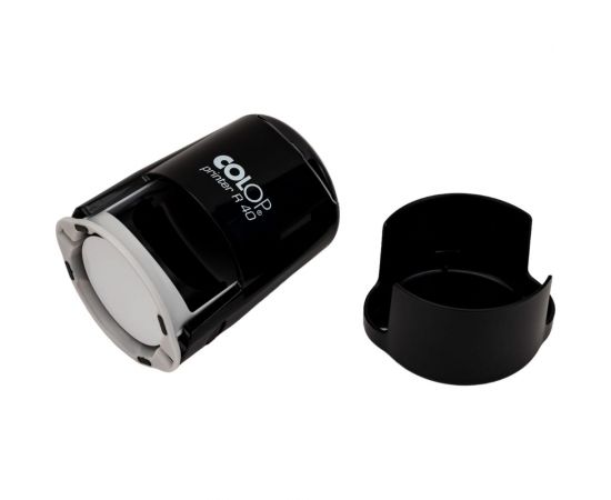 Оснастка для круглой печати с крышкой Colop автоматическая пластик d41,6 PRINTER R40black00-00000741 – изображение 3