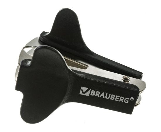 Антистеплер для скоб № 10 и № 24/6 BRAUBERG Classic с фиксатором черный 222547 – изображение 4