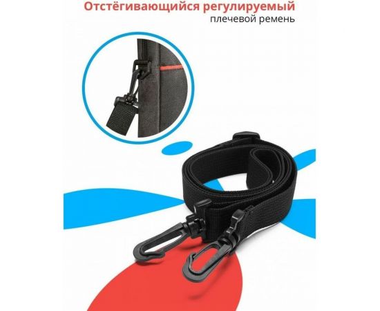 Сумка для ноутбука 15.6" Defender Lite черная 26083 – изображение 4