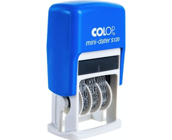 Автоматический пластиковый датер Colop мини высота шрифта 3,8 мм S 120 00-00001030 – изображение 4
