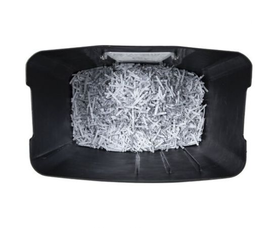 Уничтожитель шредер BRAUBERG 1018X 4 уровень секретности, фрагменты 4x40 мм, 10 листов, 18 л 532150 – изображение 4