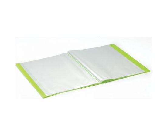 Неоновая папка BRAUBERG Neon 20 вкладышей, 16 мм, зеленая, 700 мкм, 227448 – изображение 4