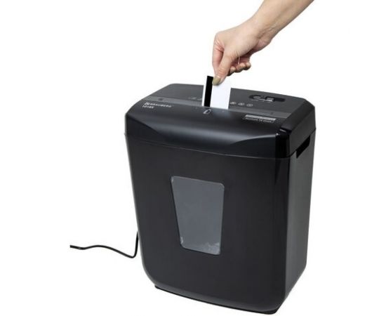 Уничтожитель шредер BRAUBERG 1018X 4 уровень секретности, фрагменты 4x40 мм, 10 листов, 18 л 532150 – изображение 5