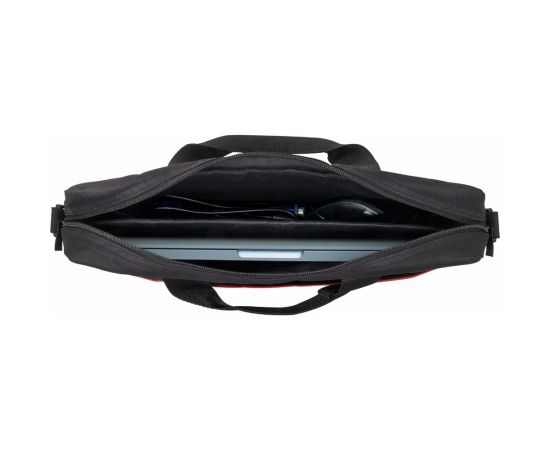 Сумка-портфель с отделением для ноутбука 15.6"" BRAUBERG Practical, черная, 29x40x7 см 270829 – изображение 5