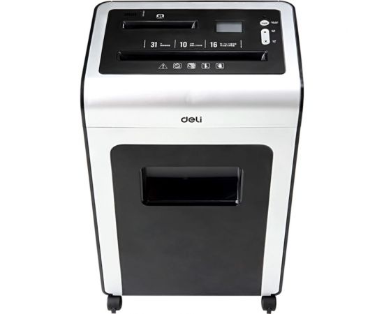 Уничтожитель бумаг DELI e9917-eu с автоподачей, p-4, 4x40 мм, 16 листов одновременно, 31 л 103604 – изображение 5