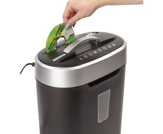 Уничтожитель BRAUBERG S8 4 уровень секретности, 4x18 мм, 8 листов,16 л, скобы 530962 – изображение 5