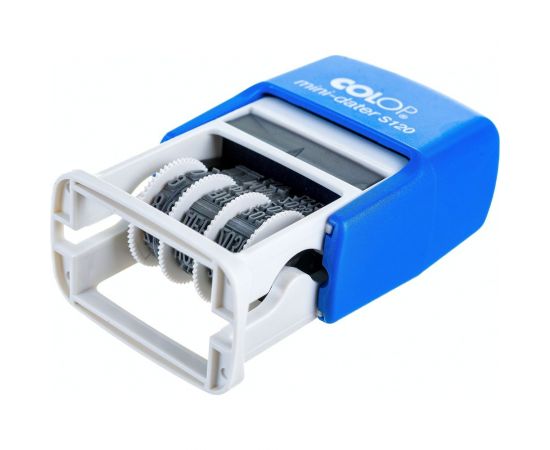 Автоматический пластиковый датер Colop мини высота шрифта 3,8 мм S 120 00-00001030 – изображение 5