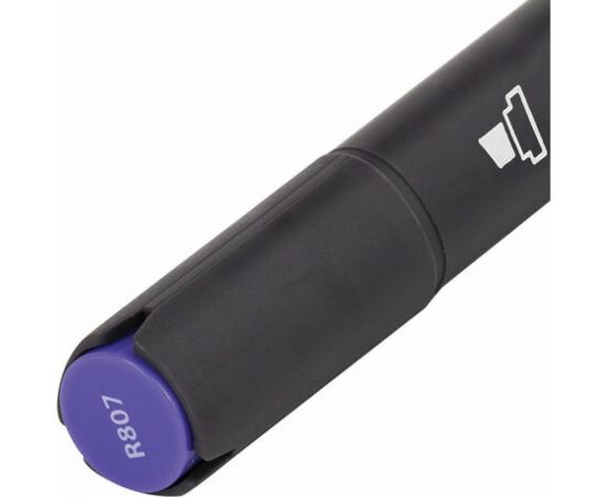 Двусторонний маркер для скетчинга BRAUBERG Art Classic 1-6 мм, баклажановый R807 151872 – изображение 5