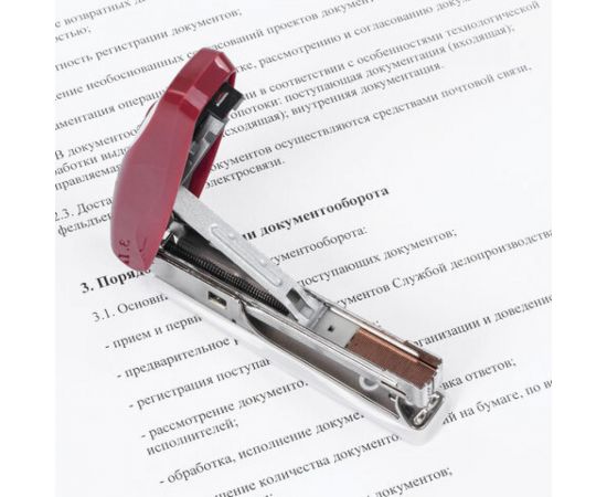 Скобы для степлера 20 шт в упаковке BRAUBERG медное покрытие №10 1000 штук EXTRA до 20 листов 229302 – изображение 5