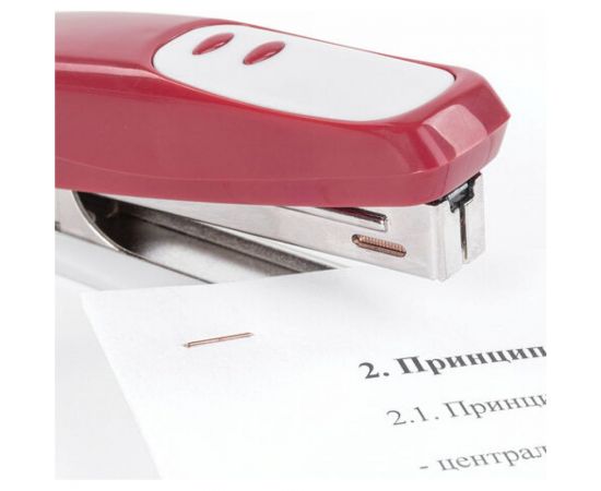 Скобы для степлера 20 шт в упаковке BRAUBERG медное покрытие №10 1000 штук EXTRA до 20 листов 229302 – изображение 6