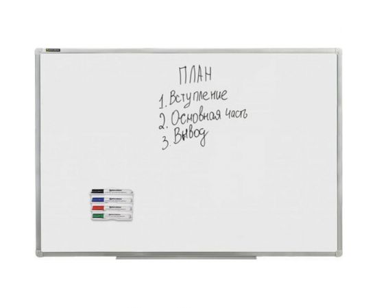 Магнитный держатель BRAUBERG Standard для 4 маркеров, для доски 130х152 мм 237092 – изображение 6