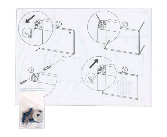 Пробковая доска для объявлений BRAUBERG 45х60 см, алюминиевая рамка 231711 – изображение 6