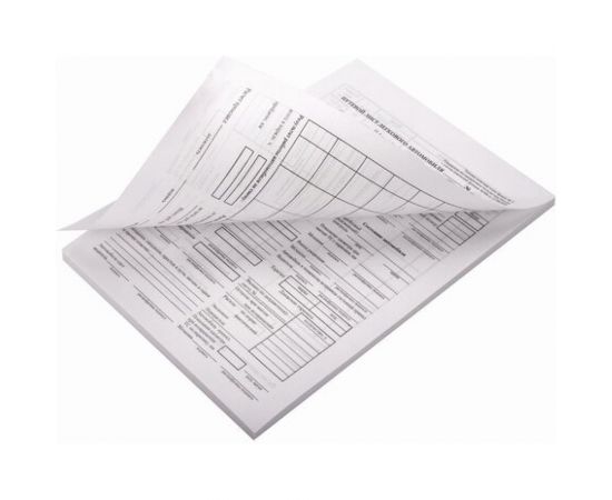 Бланк бух. BRAUBERG офсет Путевой лист легкового автомобиля А5 135х195мм СПАЙКА 20 упаковок по 100шт 130133 – изображение 6