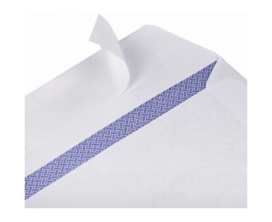 Конверты BRAUBERG С5 162х229 мм, отрывная лента, 80г/м2 комплект, 100 шт, внутренняя запечатка 112187 – изображение 6
