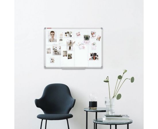 Магнитно-маркерная доска BRAUBERG 70x50 см, алюминиевая рамка 238185 – изображение 6
