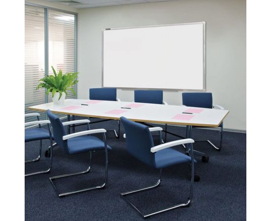 Магнитно-маркерная доска стандарт, 100х180 см, алюминиевая рамка, BRAUBERG 235524 – изображение 6