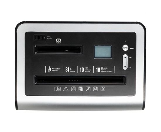 Уничтожитель бумаг DELI e9917-eu с автоподачей, p-4, 4x40 мм, 16 листов одновременно, 31 л 103604 – изображение 7