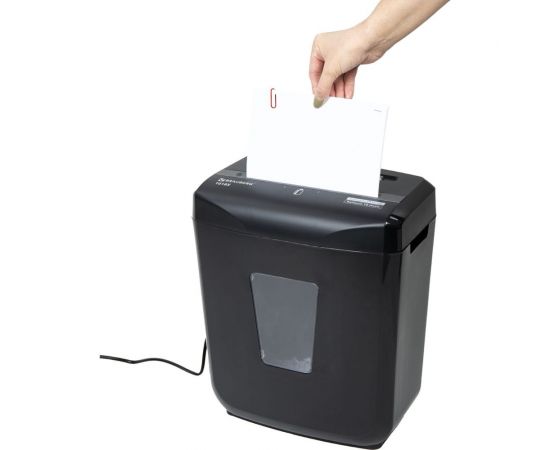 Уничтожитель шредер BRAUBERG 1018X 4 уровень секретности, фрагменты 4x40 мм, 10 листов, 18 л 532150 – изображение 7