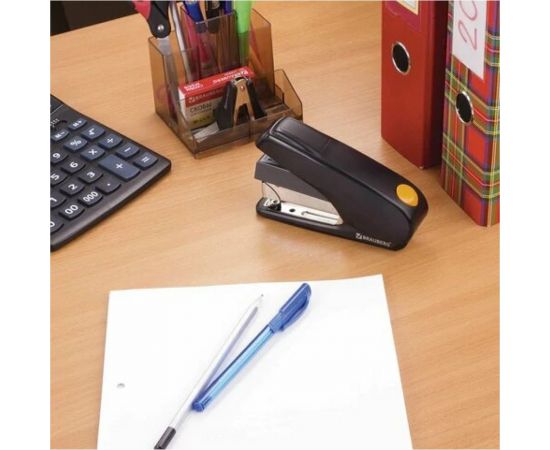 Энергосберегающий степлер BRAUBERG Easy Press №24/6 - 24/8, до 40 листов 228742 – изображение 9