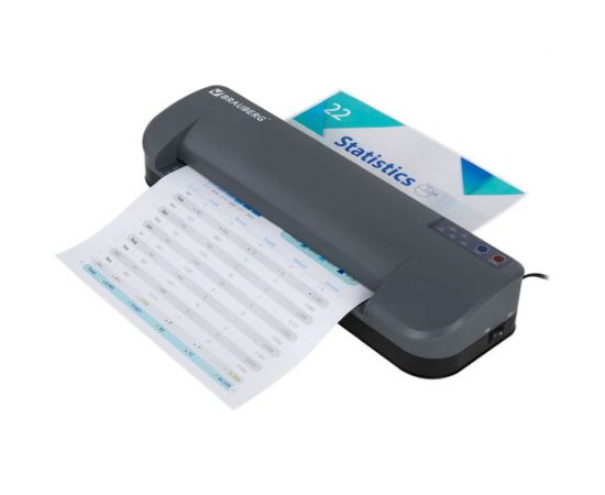 Ламинатор BRAUBERG Superjet A3, высокая скорость 100 см/мин, толщина пленки 75-250 мкм 532270 – изображение 10