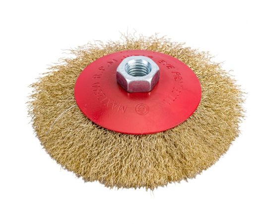Кордщетка радиальная мягкая (125 мм; М14) для МШУ REDVERG 6623618 