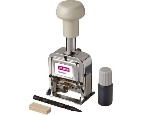 Автоматический нумератор Attache 7-и разрядный 4,8мм 546040 