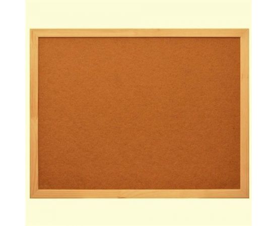 Пробковая доска Attache HDF 90x120 см деревянная рама с1502929 