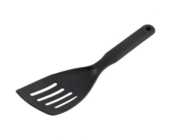 Лопатка Mallony CUOCO с отверстиями малая черный нейлон 28x8 cм 003589 
