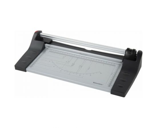 Роликовый резак BRAUBERG EXTRA A4, до 10 листов, длина реза 320 мм, металлическое основание 532325 