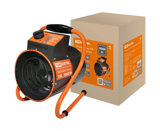 Тепловая пушка TDM ТПК в круглом корпусе 5 кВт SQ2520-0003 