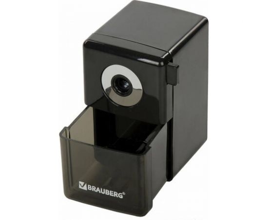 Механическая точилка BRAUBERG Black Jack металлический механизм, цвет черный 222516 – изображение 14