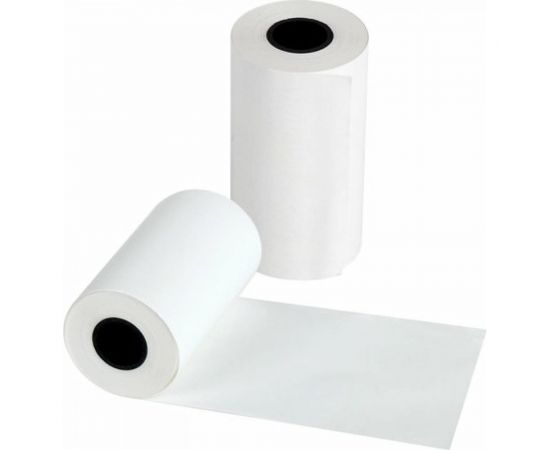 Чековая лента для мобильных касс BRAUBERG ТЕРМОБУМАГА 57 мм, диаметр 30 мм, длина 11 м, втулка 12 мм 111275 – изображение 2