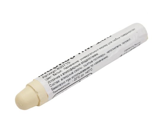 Маркер для любых поверхностей 12 шт в упаковке Attache ПМ-100 от -20 до +40 С белый 400715 – изображение 2