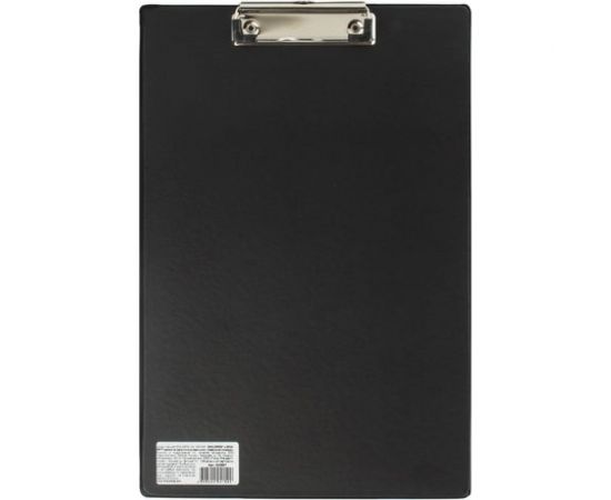 Доска-планшет BRAUBERG Comfort с прижимом А4 230х350 мм, картон/ПВХ, черная, 222657 – изображение 2