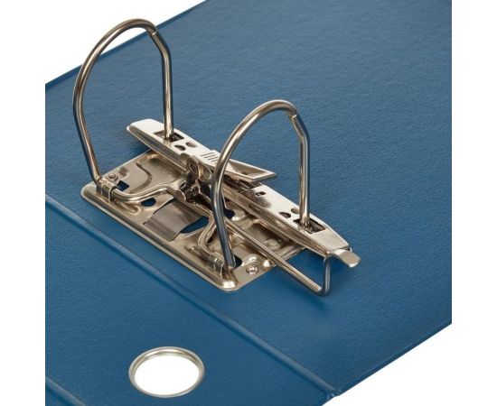 Папка-регистратор Bantex 1452-01 формат а5, вертикальный, 70 мм, темно-синий, пбп 2, карман на корешке 2776 – изображение 2