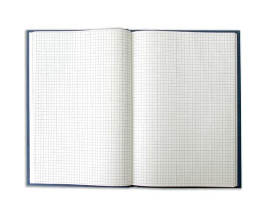 Книга учета BRAUBERG 96 листов, А4 200x290 мм клетка, твердая обложка из картона, блок 130069 – изображение 3