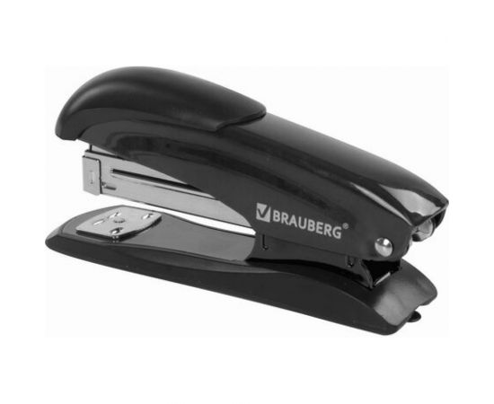 Степлер BRAUBERG Office Expert №24/6 26/6, металлический, до 25 листов, черный 228593 – изображение 3