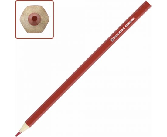 Цветные карандаши BRAUBERG Star Patrol, 18 цветов, заточенные, картонная упаковка 180547 – изображение 3