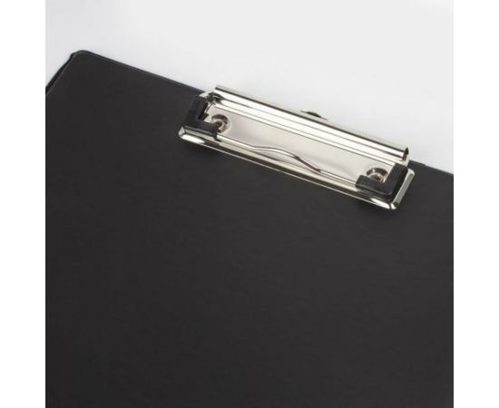 Доска-планшет BRAUBERG Comfort с прижимом А4 230х350 мм, картон/ПВХ, черная, 222657 – изображение 3