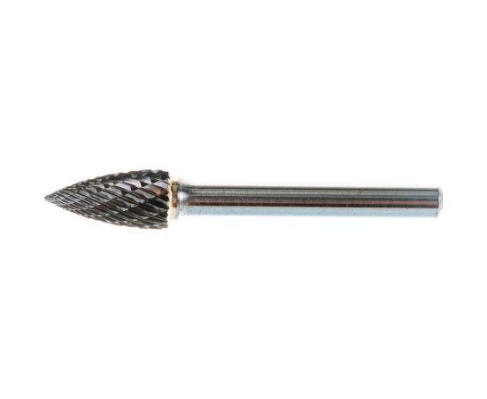 Борфреза гиперболическая с заостренным концом (10х20х6х65 мм; ВК8; G10; 20Х06) ИНСТУЛС 00001337680 – изображение 3