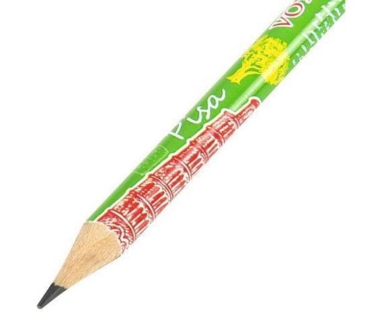 Чернографитный карандаш BRAUBERG AROUND THE WORLD 1 шт, HB, с ластиком, корпус ассорти 181747 – изображение 3