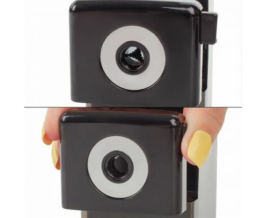 Механическая точилка BRAUBERG Black Jack металлический механизм, цвет черный 222516 – изображение 3