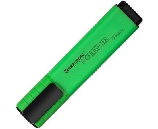 Текстовыделитель BRAUBERG ORIGINAL NEON зеленый, линия 1-5 мм 152212 – изображение 4