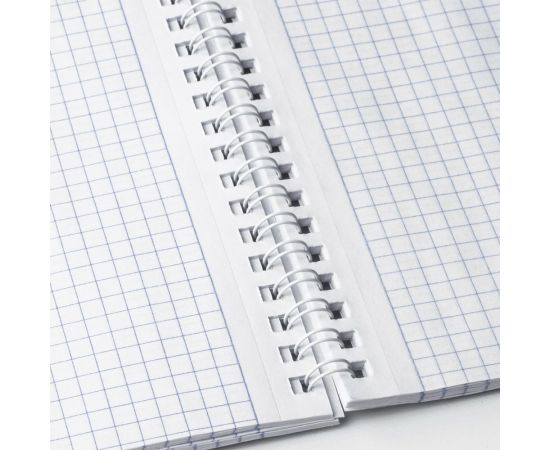 Блокнот BRAUBERG А5, 146x206 мм, 80 л., гребень, картон, жесткая подложка, клетка, Безмятежность 114380 – изображение 4