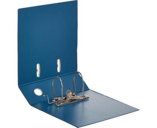 Папка-регистратор Bantex 1452-01 формат а5, вертикальный, 70 мм, темно-синий, пбп 2, карман на корешке 2776 – изображение 4