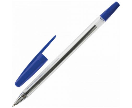 Шариковые ручки BRAUBERG M-500, НАБОР 4 шт, синие, узел 0.7мм, линия письма 0.35 мм 143453 – изображение 4