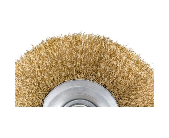 Кордщетка радиальная мягкая (125 мм; М14) для МШУ REDVERG 6623618 – изображение 4