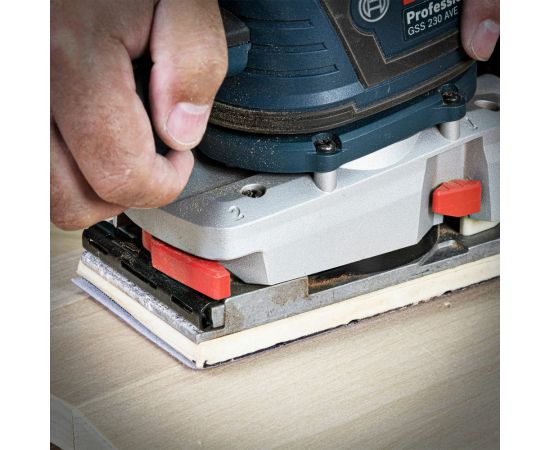 Лист шлифовальный (10 шт, 93х185 мм, зерно 40) TREND AB/THD/40Z – изображение 4